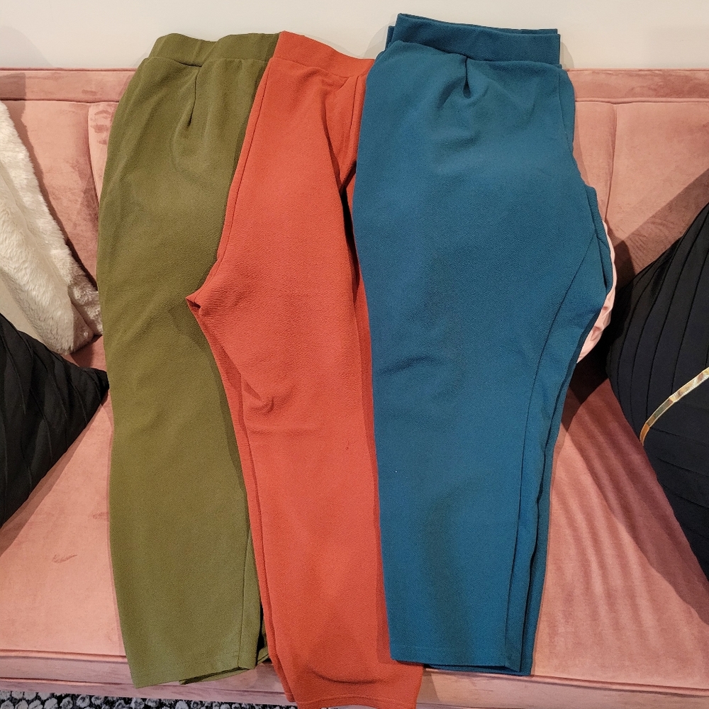 Colorful Pants Trio